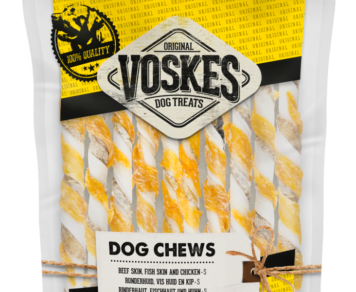 Voskes Dog Chews Beef Skin, Fish, Chicken